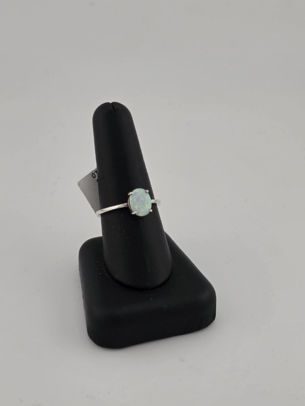 Sterling Silver White Fire Opal Ring – Mesmerizing Glow & Elegant Design